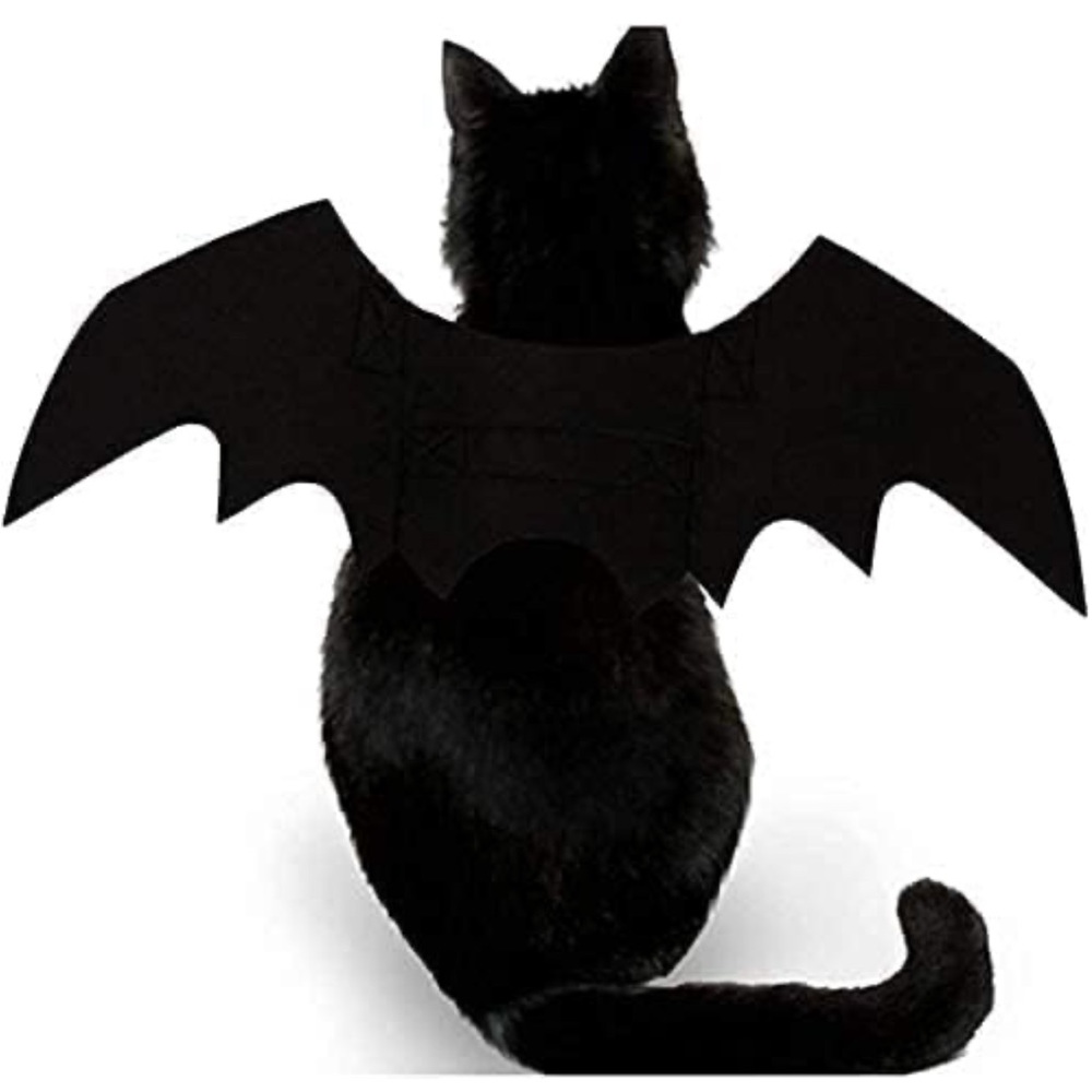 Cat Dog Bat Wings Puppy Kitten Kitty Halloween Vampire Costume ~Host Pick~x2 - Picture 2 of 16